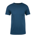 C.Kay's Designs Teal Blue Cotton T-Shirt for Men, Plain Short Sleeve Crew Neck Tee