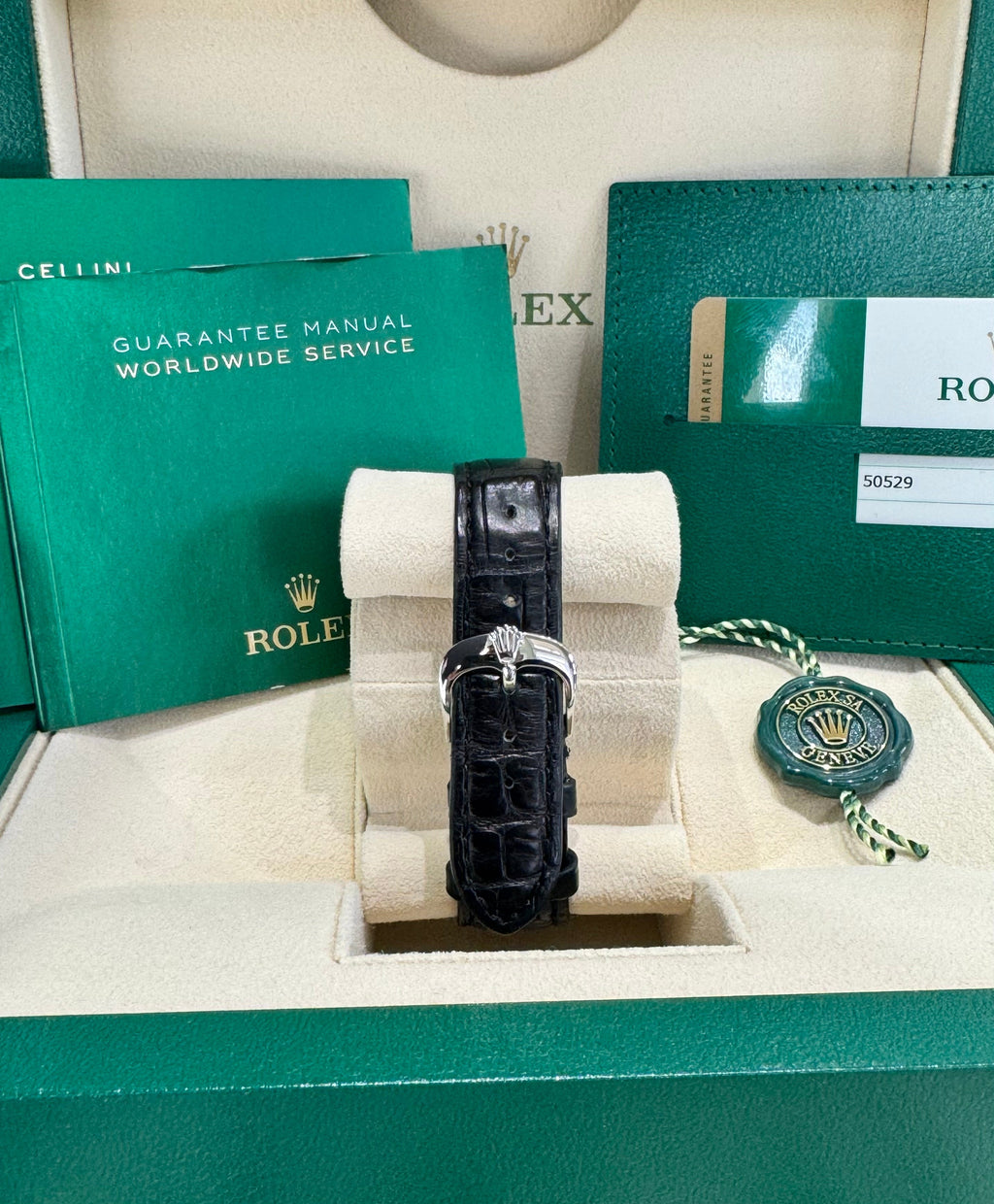 2016 Rolex Cellini Dual Time 50529