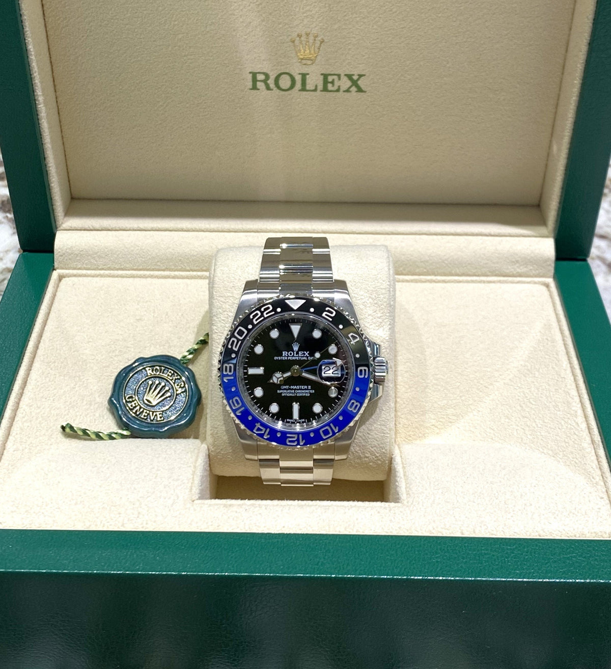 2020 Rolex GMT-Master II Batman 116710BLNR