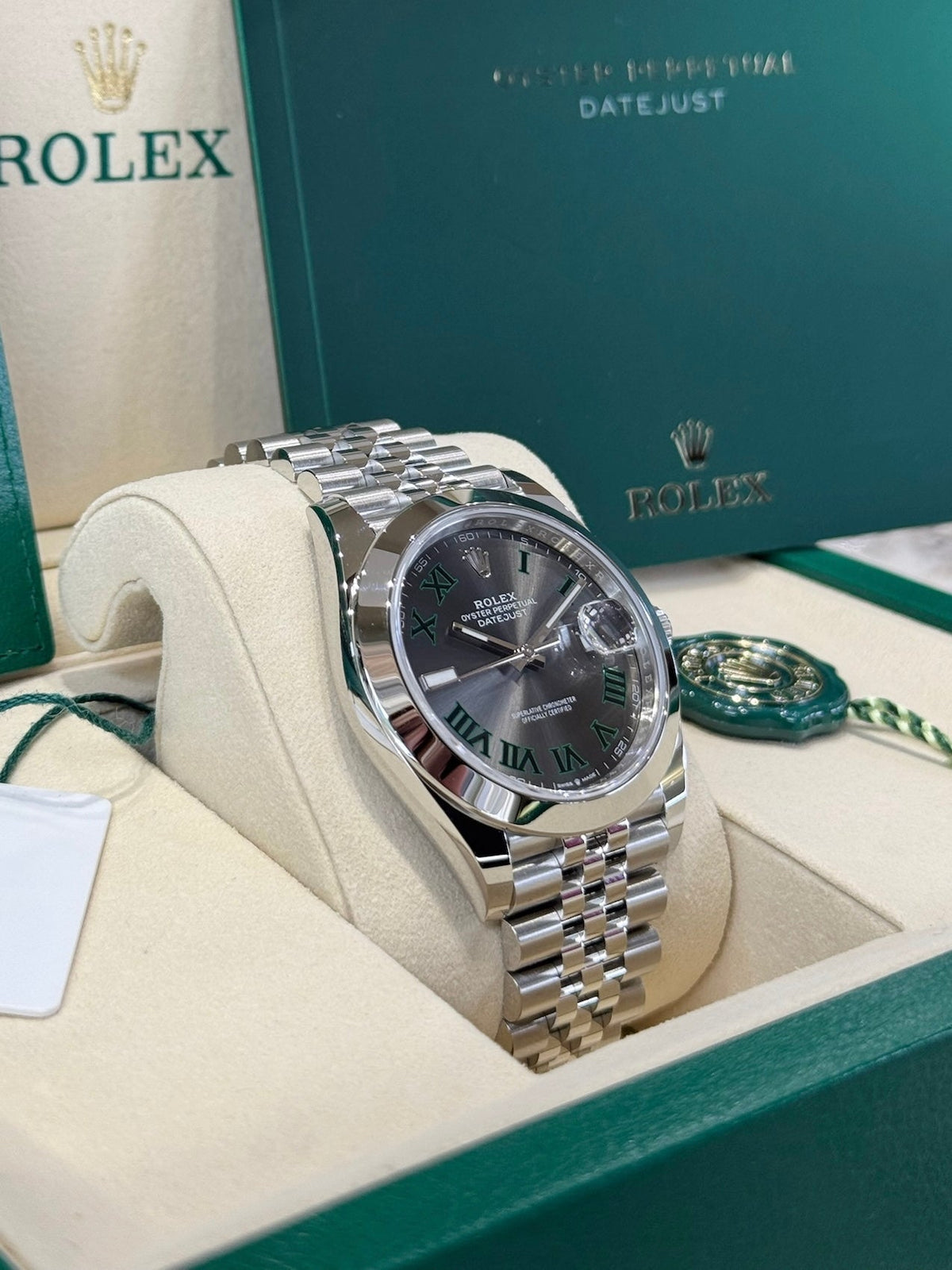 2025 Rolex Datejust 41 Wimbledon 126300