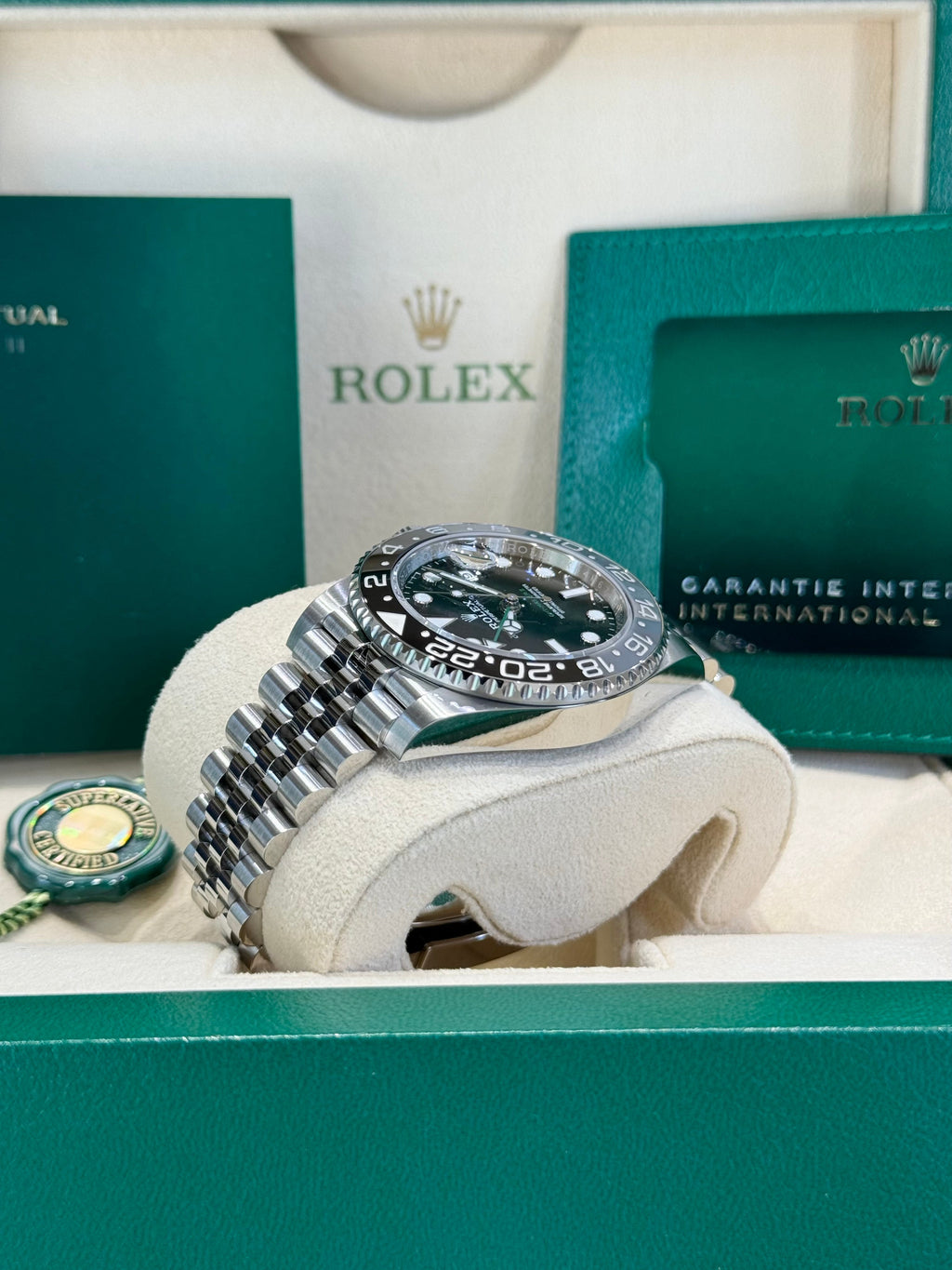 2025 Rolex GMT-Master II Bruce Wayne 126710GRNR