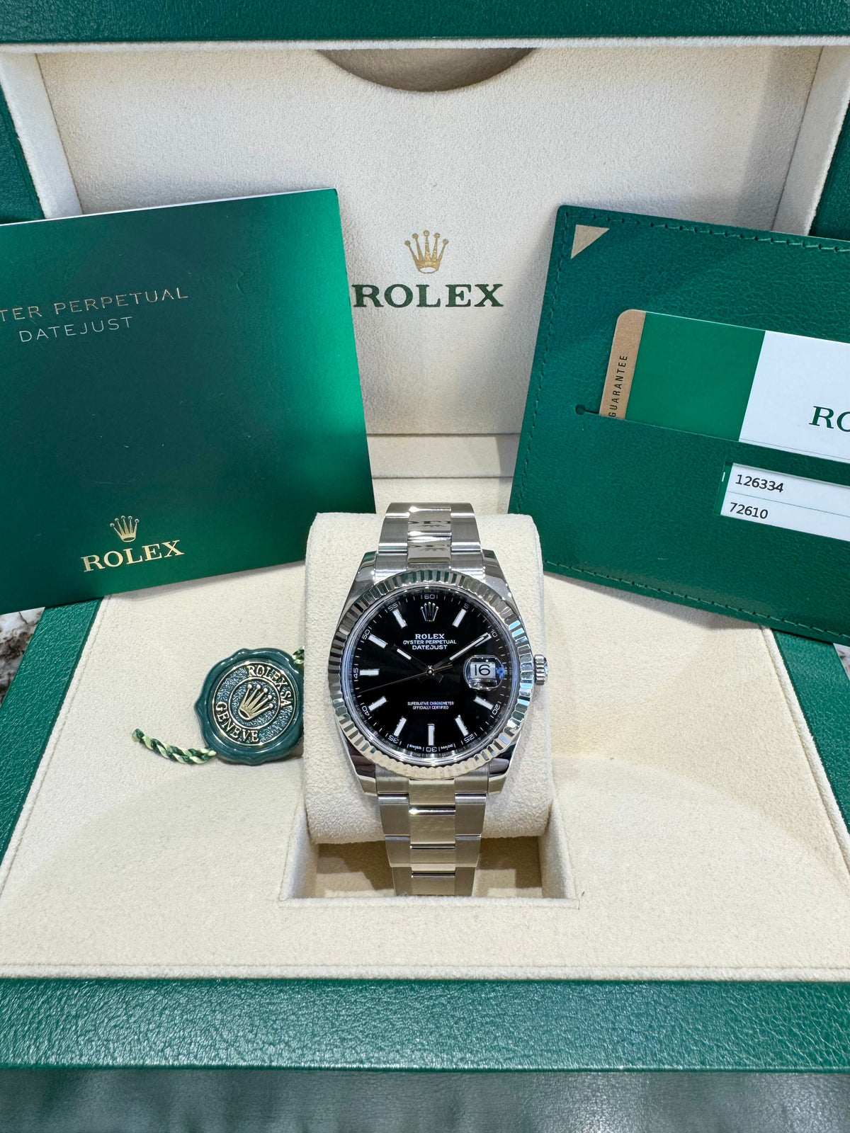 2018 Rolex Datejust 41 126334